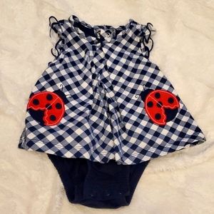 0-3 Month Lady Bug Dress